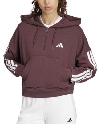 adidas - Women's The Essentials Relaxed Hooded Track Jacket