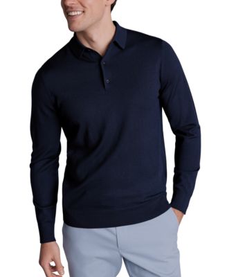 Charles Tyrwhitt - Men's Merino Wool Polo Sweater
