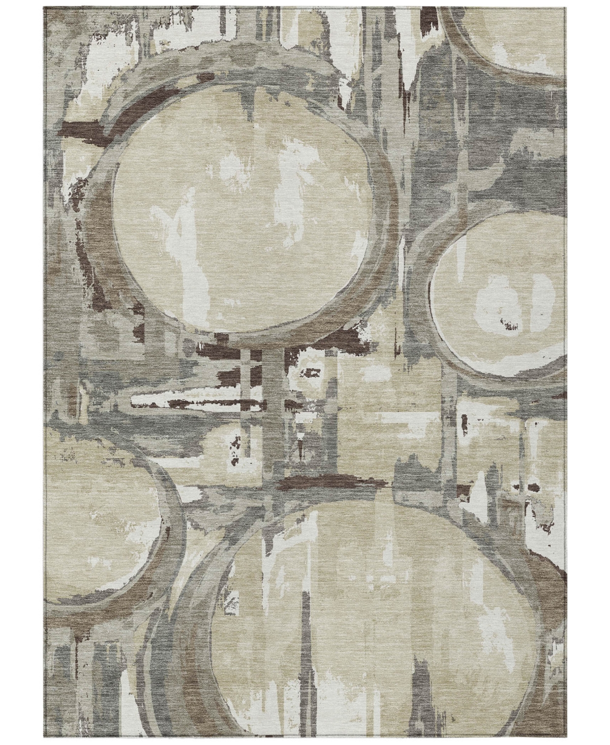 Addison Chantille Acn855 9'x12' Area Rug In Tan