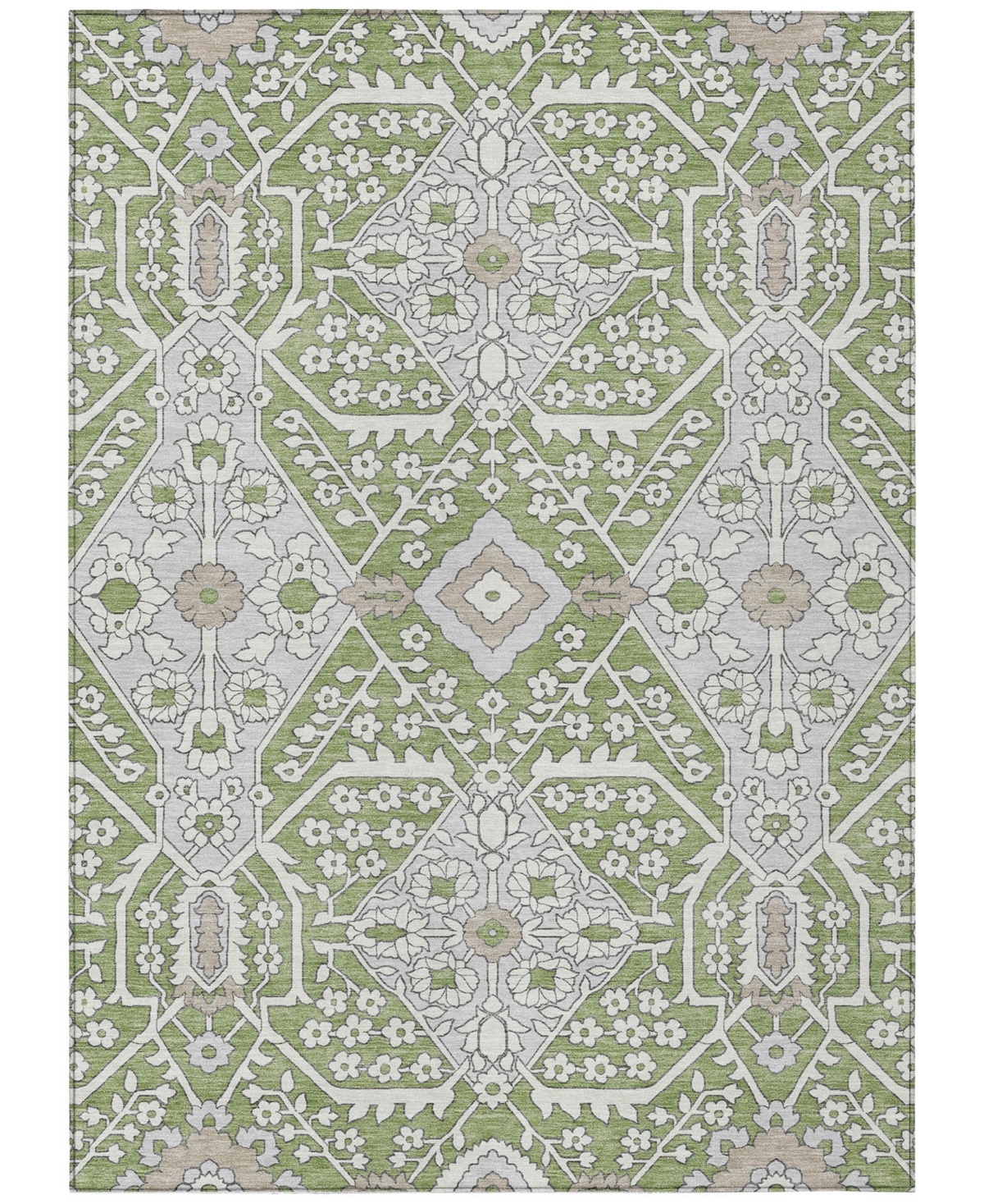 Addison Chantille Acn863 8'x10' Area Rug In Sage
