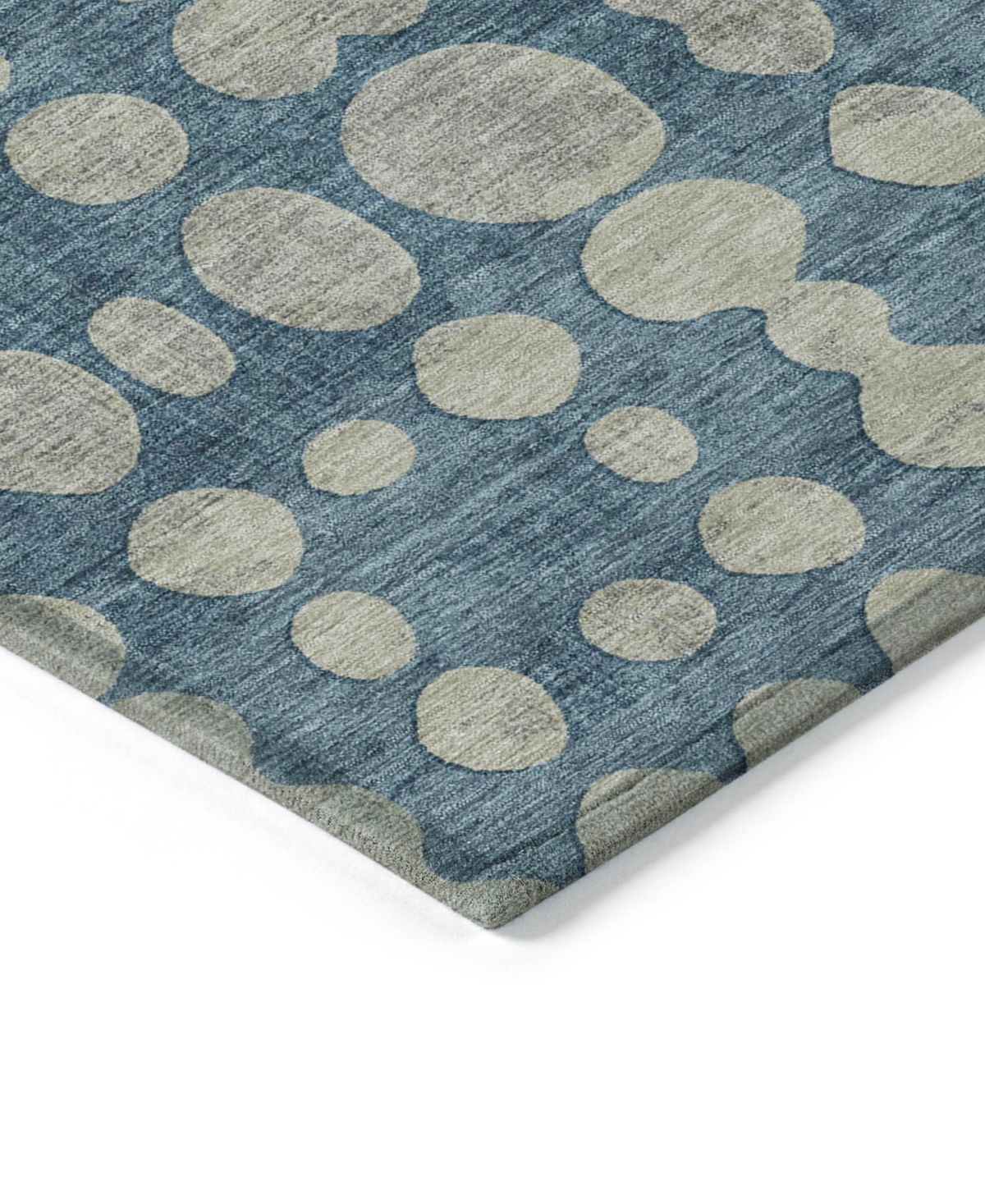 Addison Chantille Acn869 5'x7'6" Area Rug In Denim