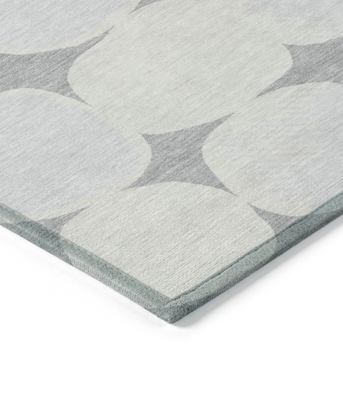 Addison Chantille Machine Washable Acn870 2'6"x3'10" Area Rug In Gray