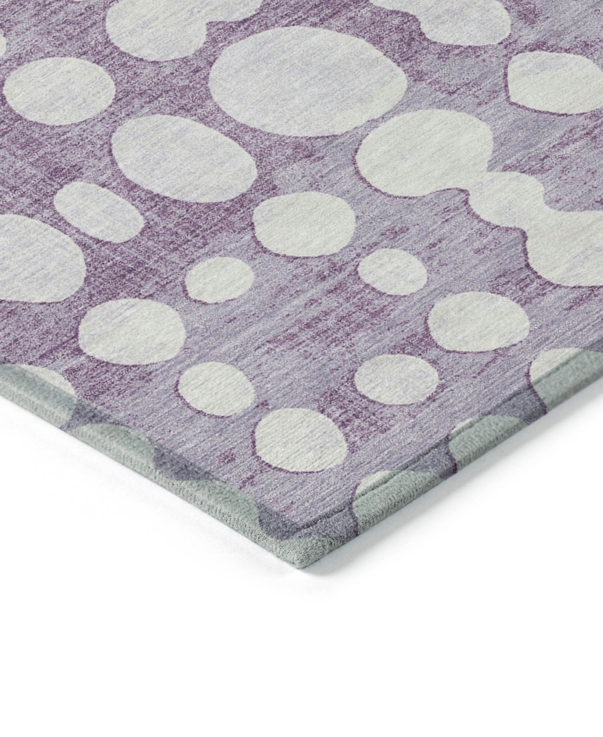 Addison Chantille Machine Washable Acn869 2'6"x3'10" Area Rug In Purple