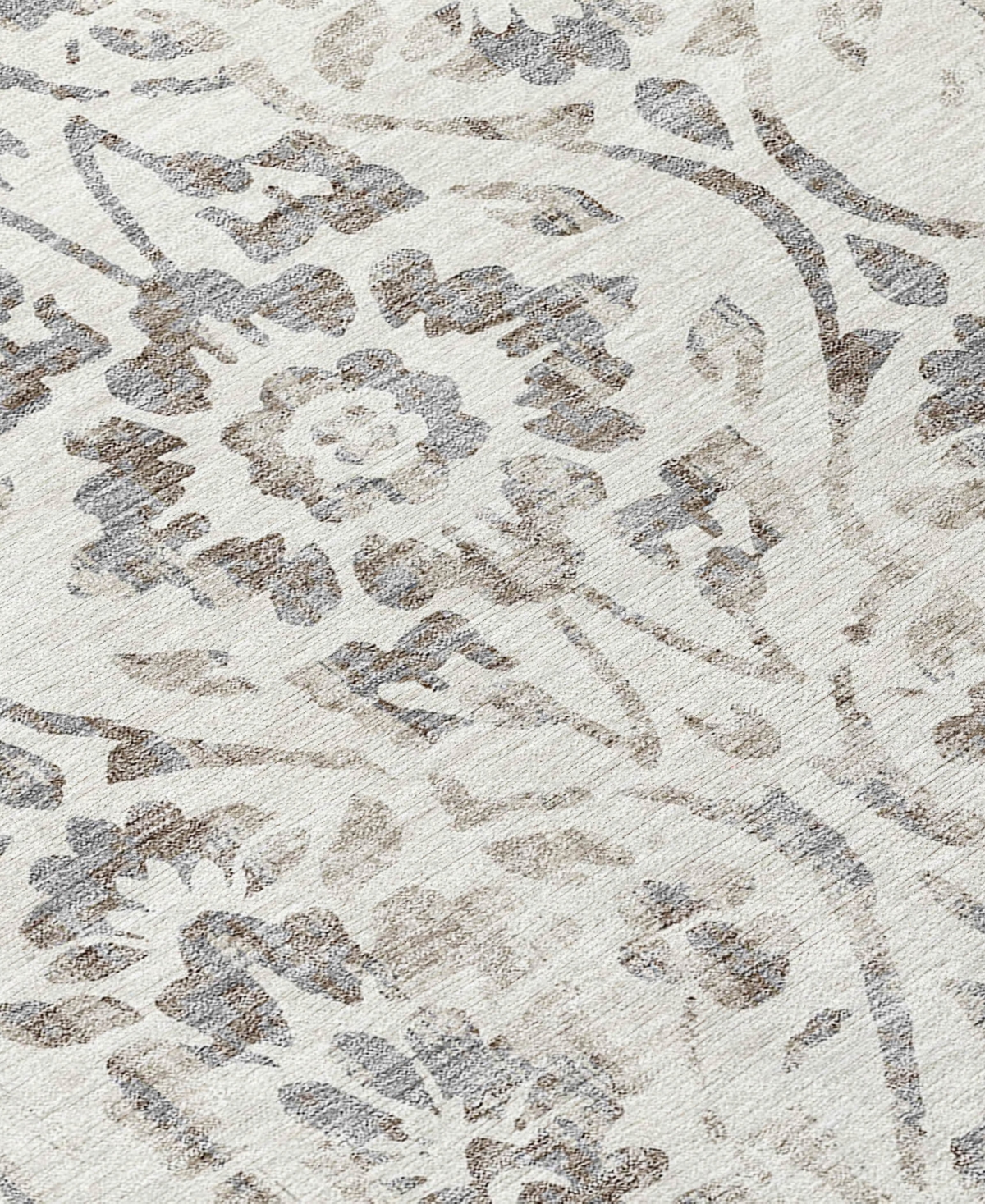 Addison Chantille Acn868 2'3"x7'6" Runner Area Rug In Ivory