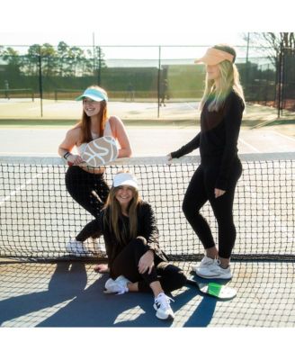 Women's Adjustable Band Sport Visor - Light Blue