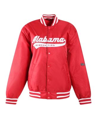 Women's Crimson Alabama Crimson Tide A-Game Varsity Full-Snap Jacket