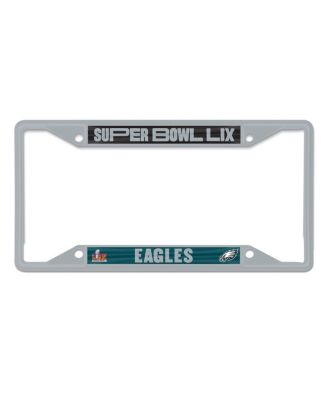 Wincraft - Philadelphia Eagles Super Bowl LIX Laser Cut Metal License Plate Frame