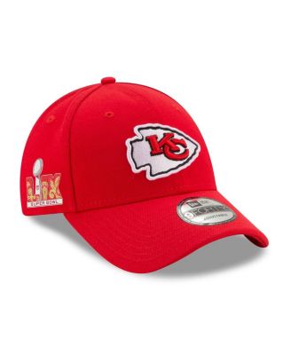 New Era Men's Red Kansas City Chiefs Super Bowl LIX Side Patch 9FORTY ...