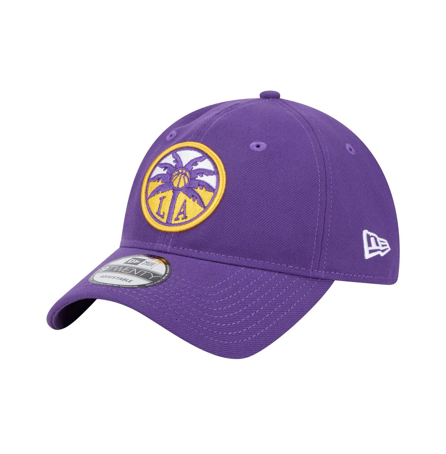 Кепка New Era Purple Los Angeles Sparks Core Logo 9TWENTY Adjustable Hat — фото 1