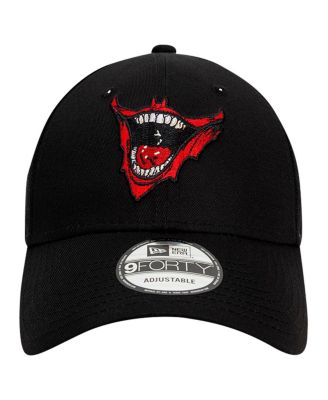 Men's Black Joker Laughing Smile 9FORTY Adjustable Hat