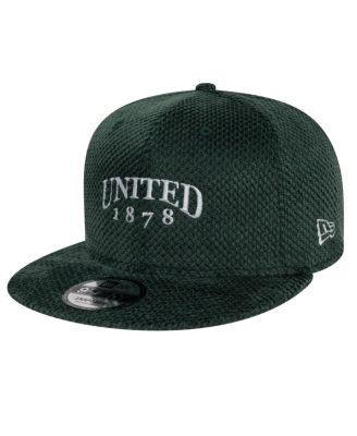 New Era - Men's Green Manchester United Bobble Terry 9FIFTY Snapback Hat
