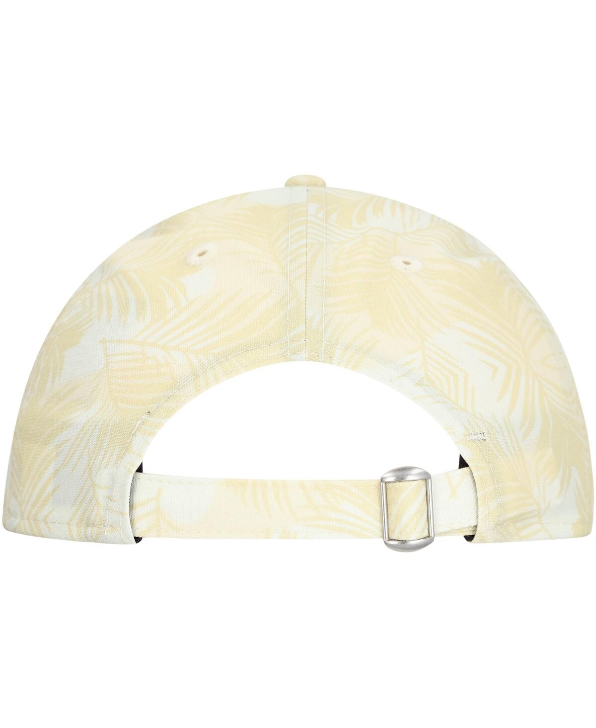 New Era Women's Cream Buffalo Bills Frond 9twenty Adjustable Hat In Cream