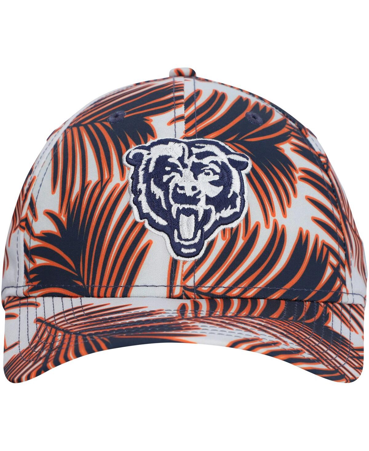 NEW ERA MEN'S GRAY CHICAGO BEARS PALMS 39THIRTY FLEX HAT 