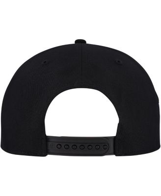 Men's Black Jacksonville Jaguars Overhand Speckle Hitch Adjustable Hat