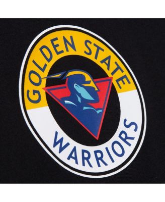 Men's Black Golden State Warriors Black Out Collection Vintage Premium T-Shirt