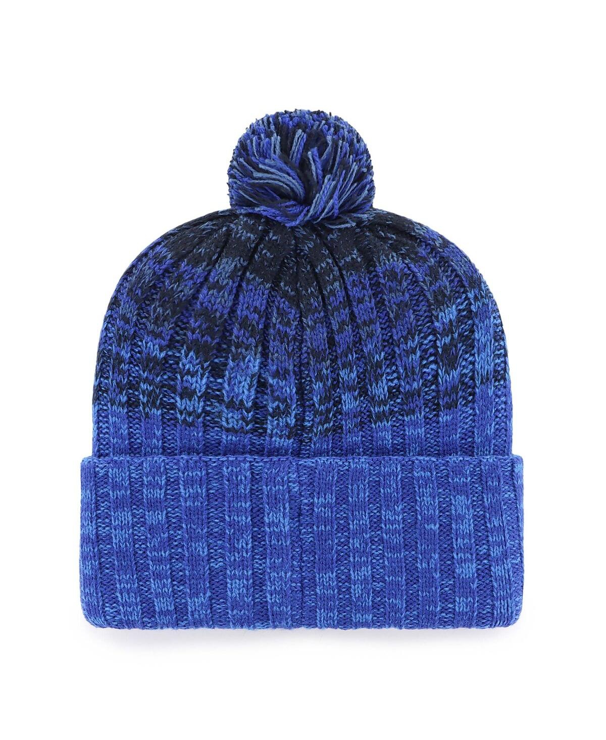 47 Brand Big Boys And Girls Royal Toronto Blue Jays Cascade Cuffed With Pom Knit Hat In Royal