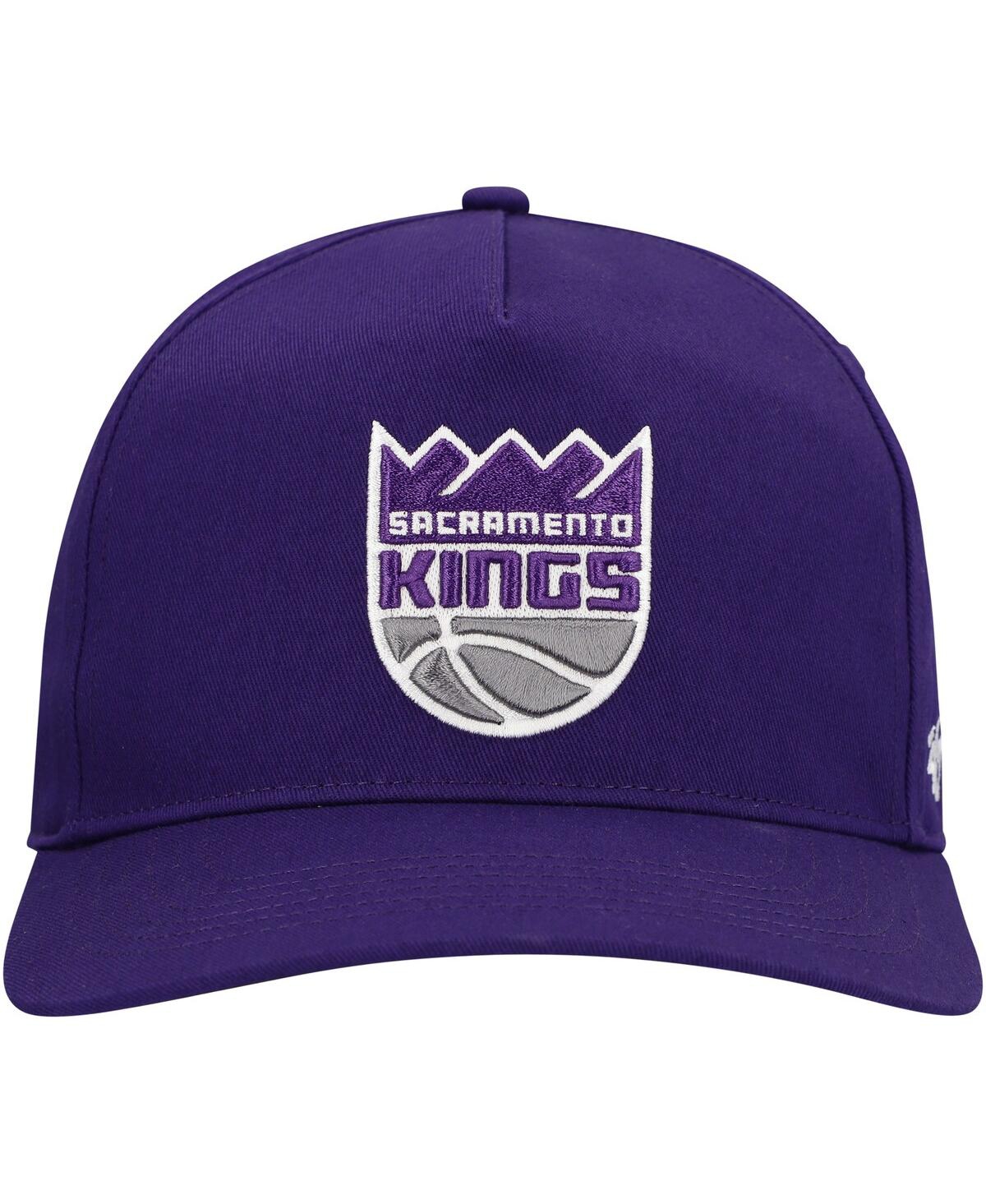 47 Brand Men's Purple Sacramento Kings Core Logo Hitch Adjustable Hat In Purple