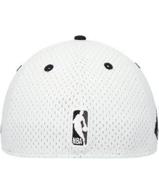 Men's White/Black Brooklyn Nets Throwback 2Tone 59FIFTY Fitted Hat