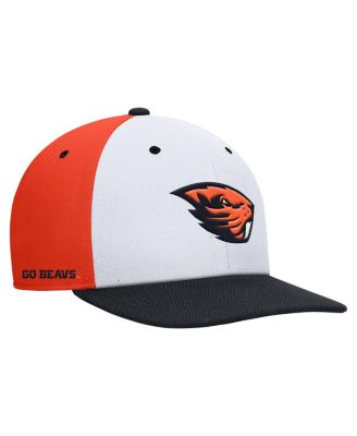 Nike - Men's White/Orange Oregon State Beavers Pro Performance Snapback Hat