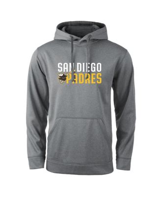 Dunbrooke - Men's Heather Gray San Diego Padres Champion Pullover Hoodie