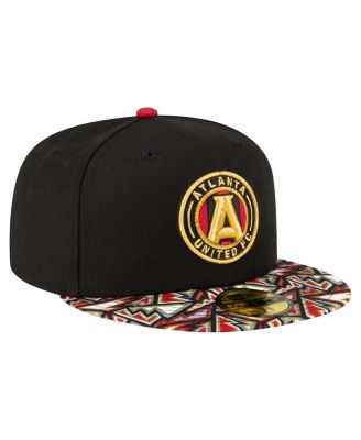 Men's Black Atlanta United FC Element Tech Pack 59FIFTY Fitted Hat