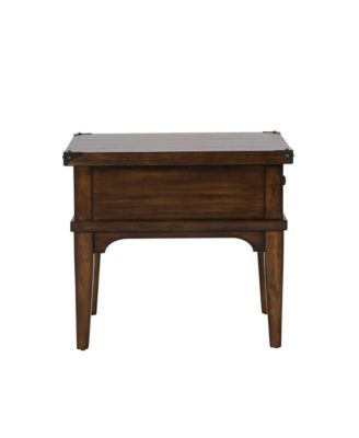 End Table in Russet Brown