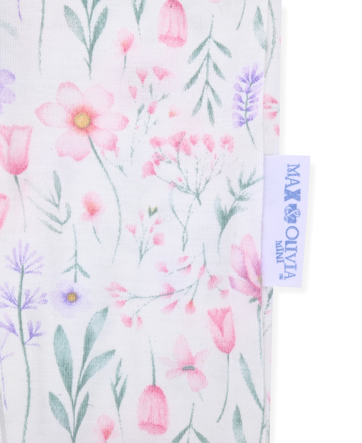 Max & Olivia Baby Girls Printed Coverall With Convertible Footie In Multi