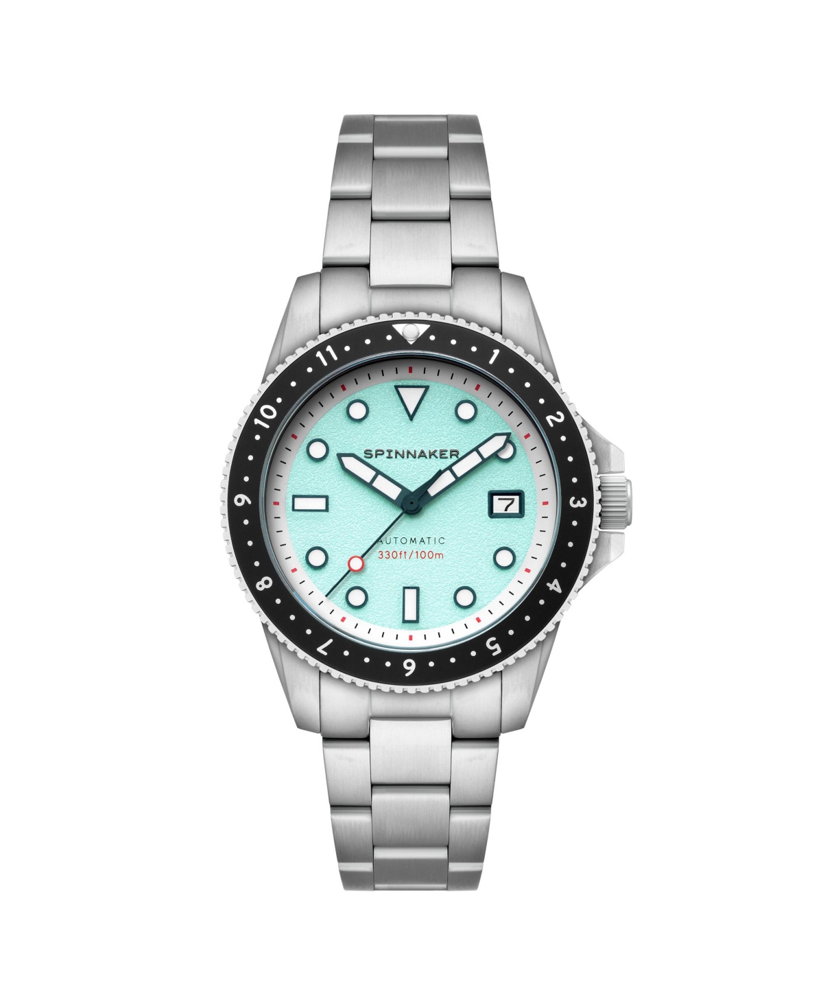 Men's Croft Pioneer Automatic Solid Stainless Steel Bracelet Watch, 42mm - Blue