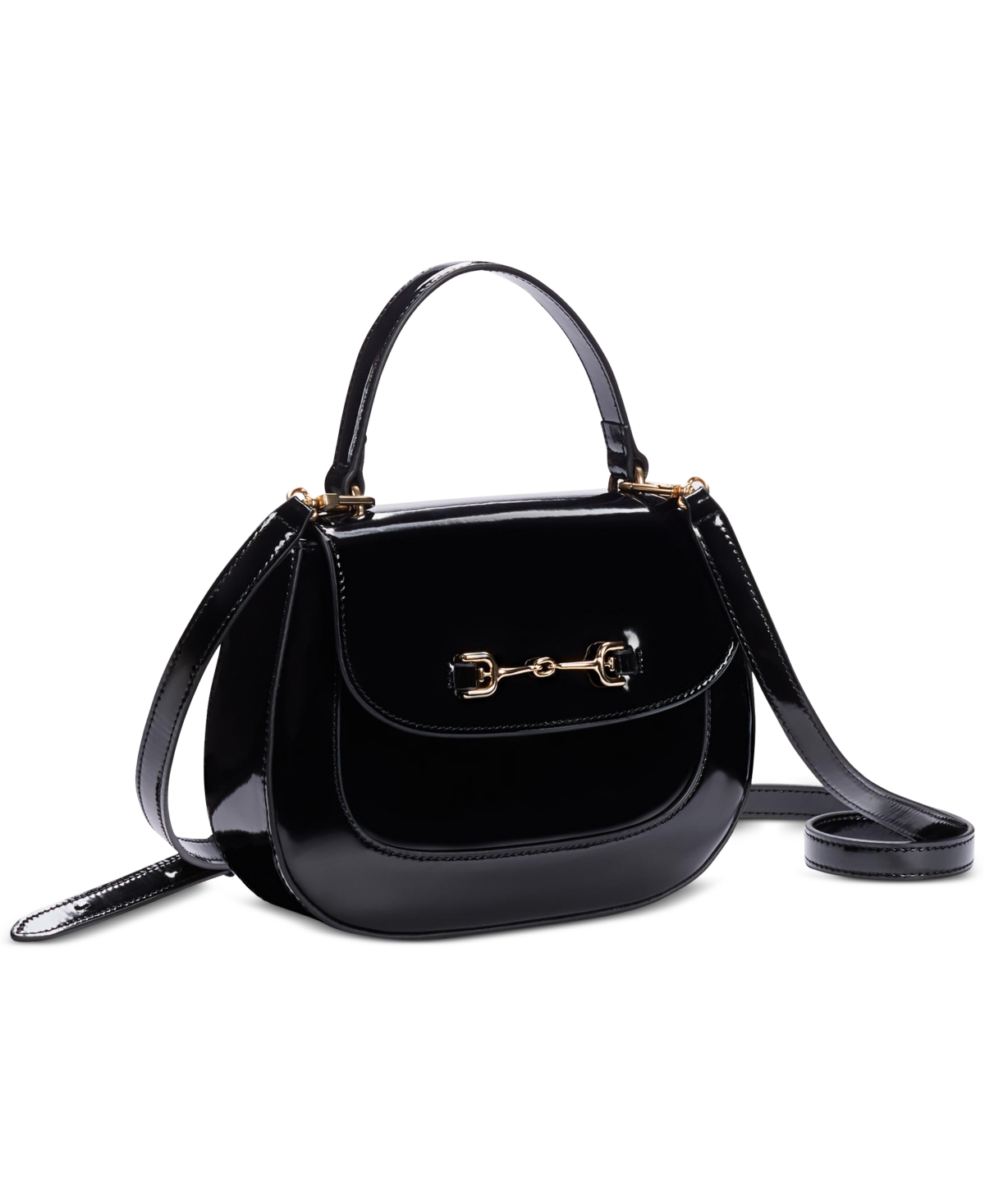 SAM EDELMAN LORAINE SMALL LEATHER TOP HANDLE CROSSBODY 