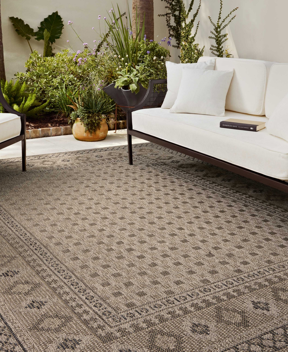 Chris Loves Julia Providence Prc-07 7'6''x10' Area Rug In Tan