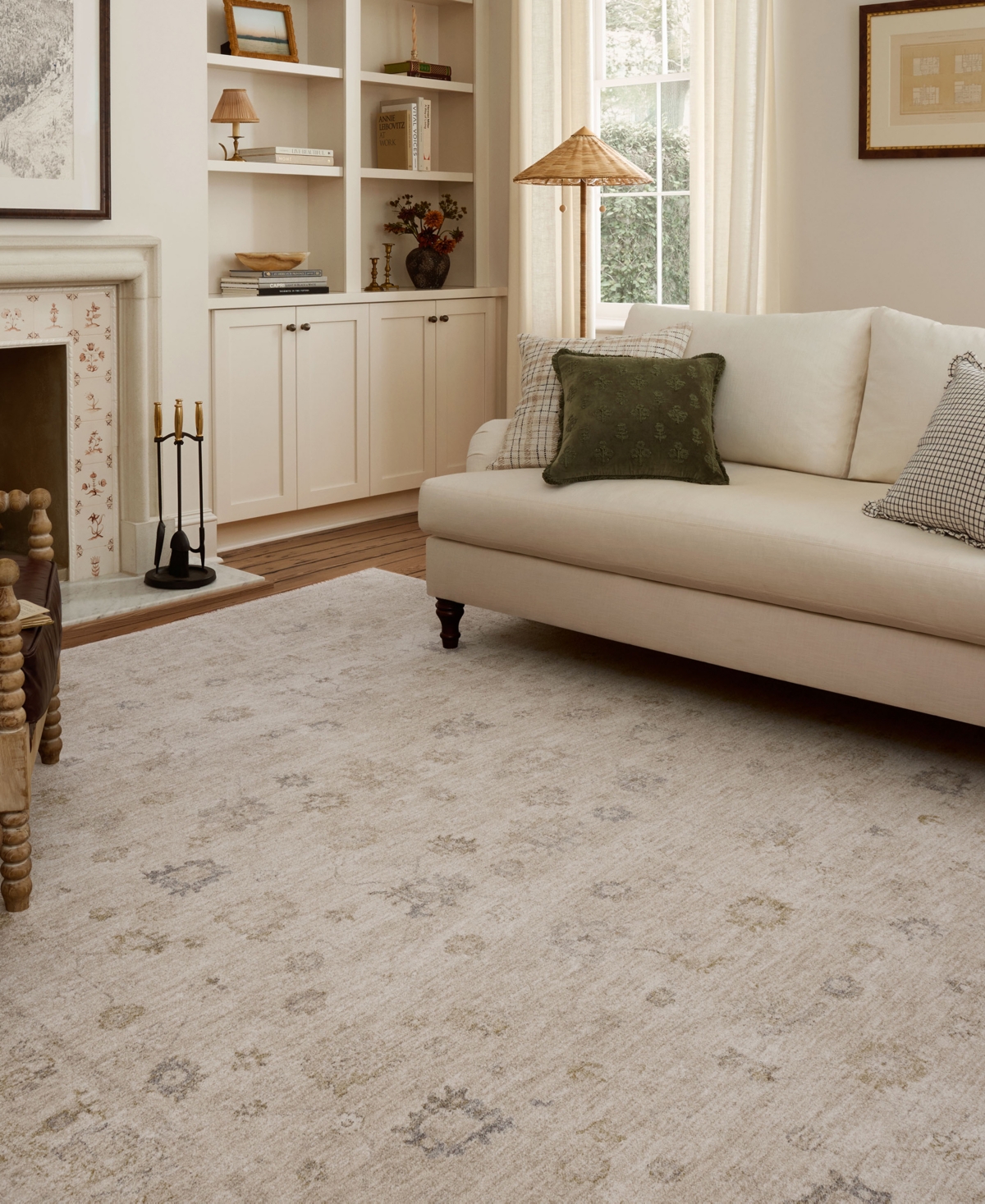 Chris Loves Julia Louisa Loi-01 9'6''x13'1'' Area Rug In Oatmeal