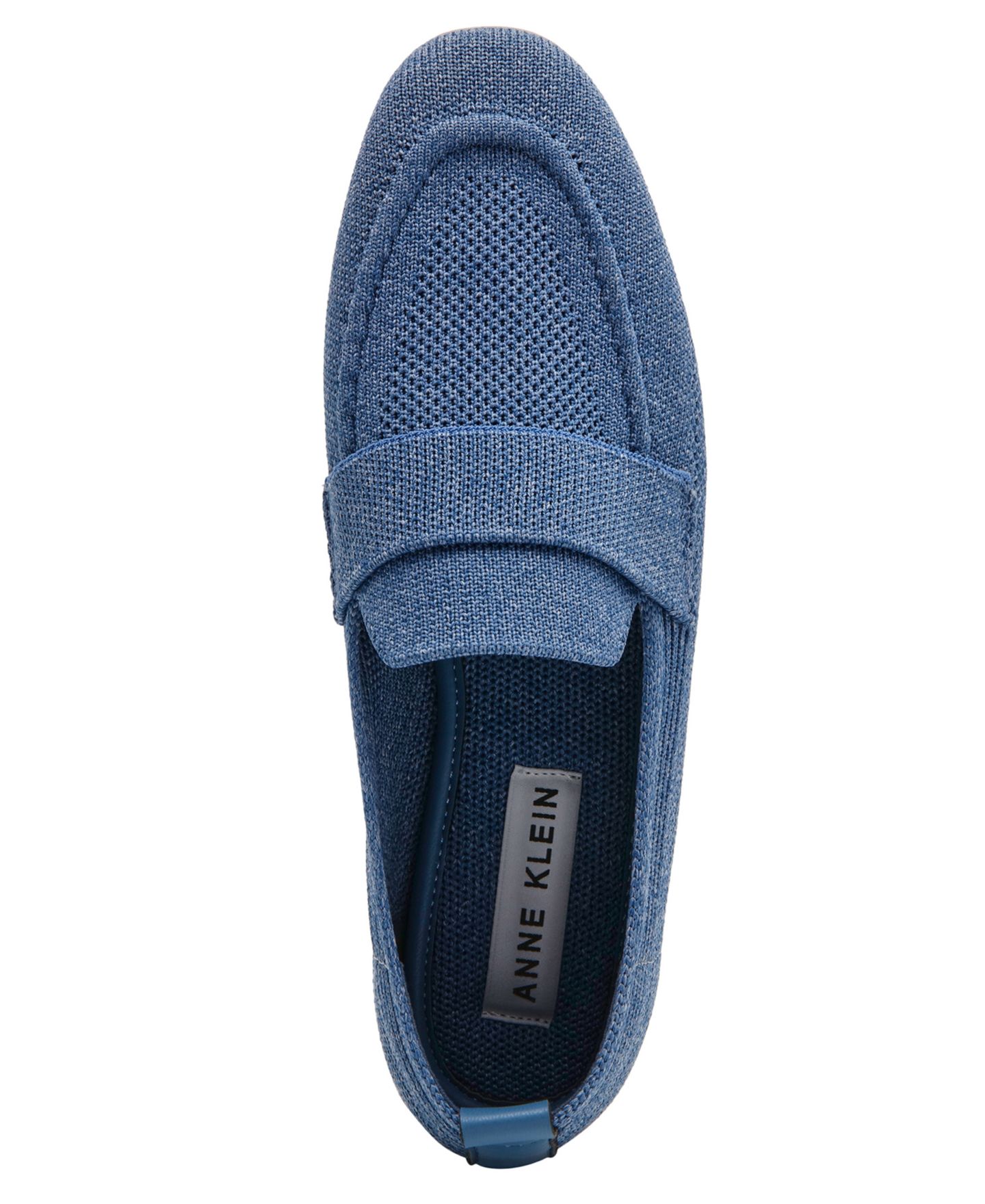Женские туфли Anne Klein Tye Knit Slip On, цвет: Синий — фото 4