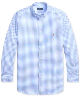 Polo Ralph Lauren Men's Big & Tall Iconic Oxford Shirt - Macy's