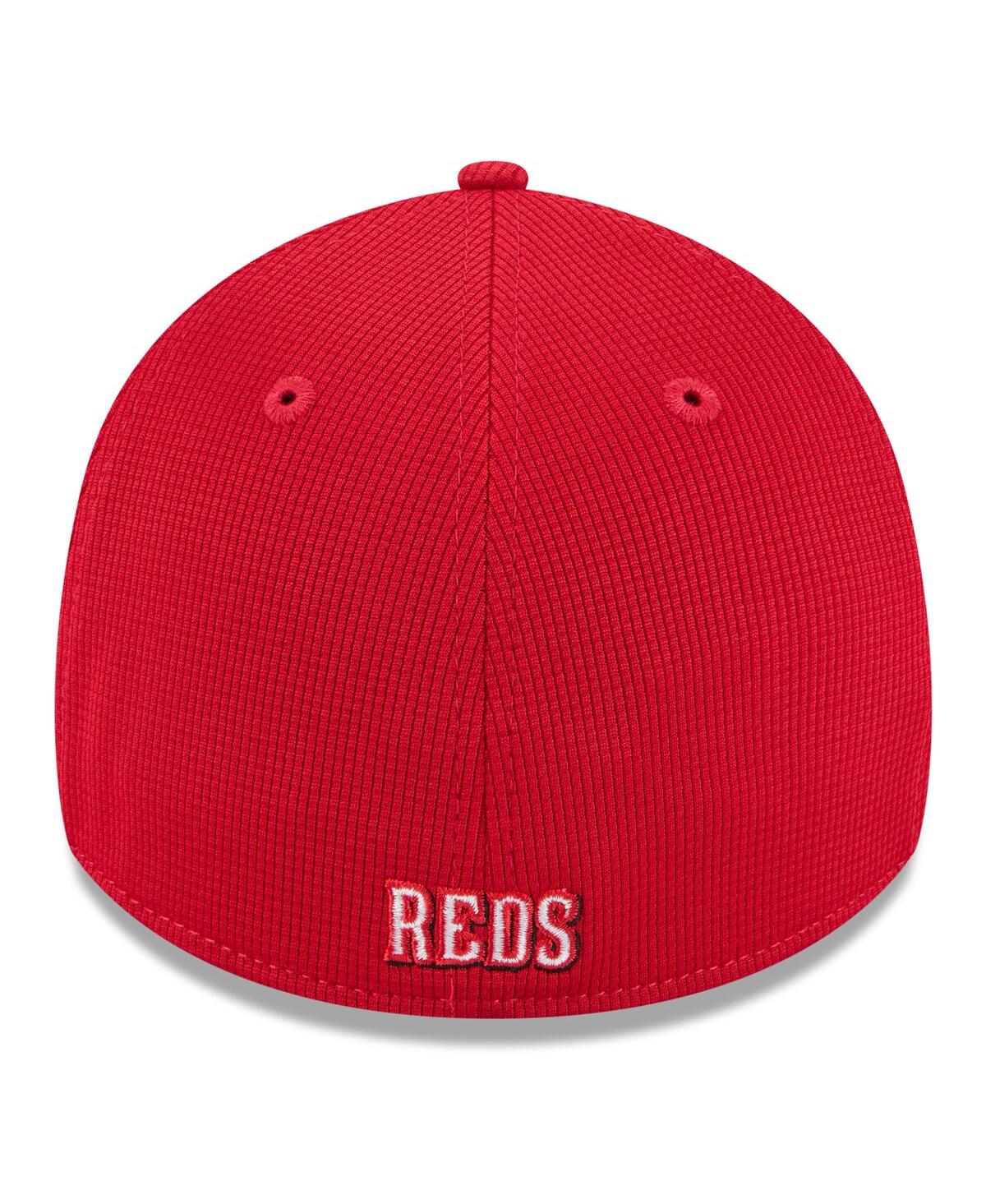 New Era Men's Red Cincinnati Reds 2025 Spring Training 39thirty Flex Hat In Red