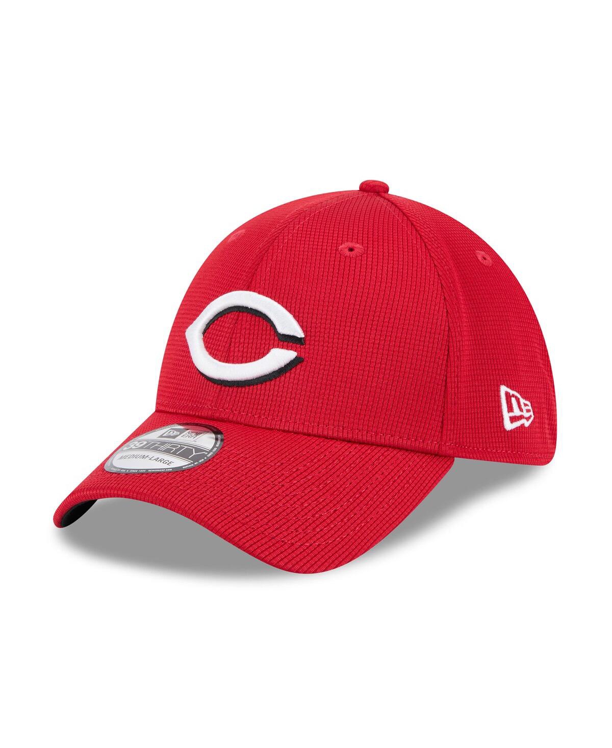 New Era Men's Red Cincinnati Reds 2025 Spring Training 39thirty Flex Hat In Red