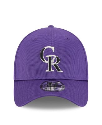 Men's Purple Colorado Rockies 2025 Spring Training 39THIRTY Flex Hat