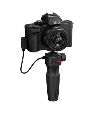 LUMIX DC-G100D Mirrorless Camera with G Vario 12-32mm f/3.5-5.6 ASPH OIS Lens and Tripod Grip