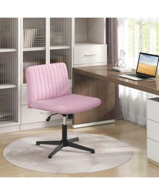 1 Pc Mesh Ergonomic Criss Cross Leg Mid-Back Computer Desk Chair