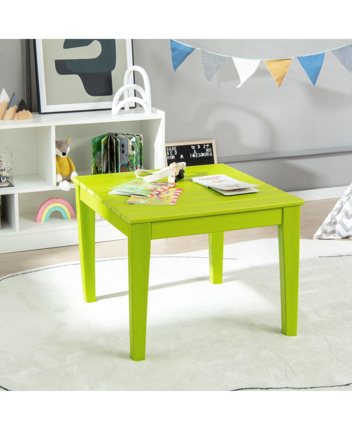 Square Kids Activity Play Table Fun and Versatile Table for Playtime and Learning