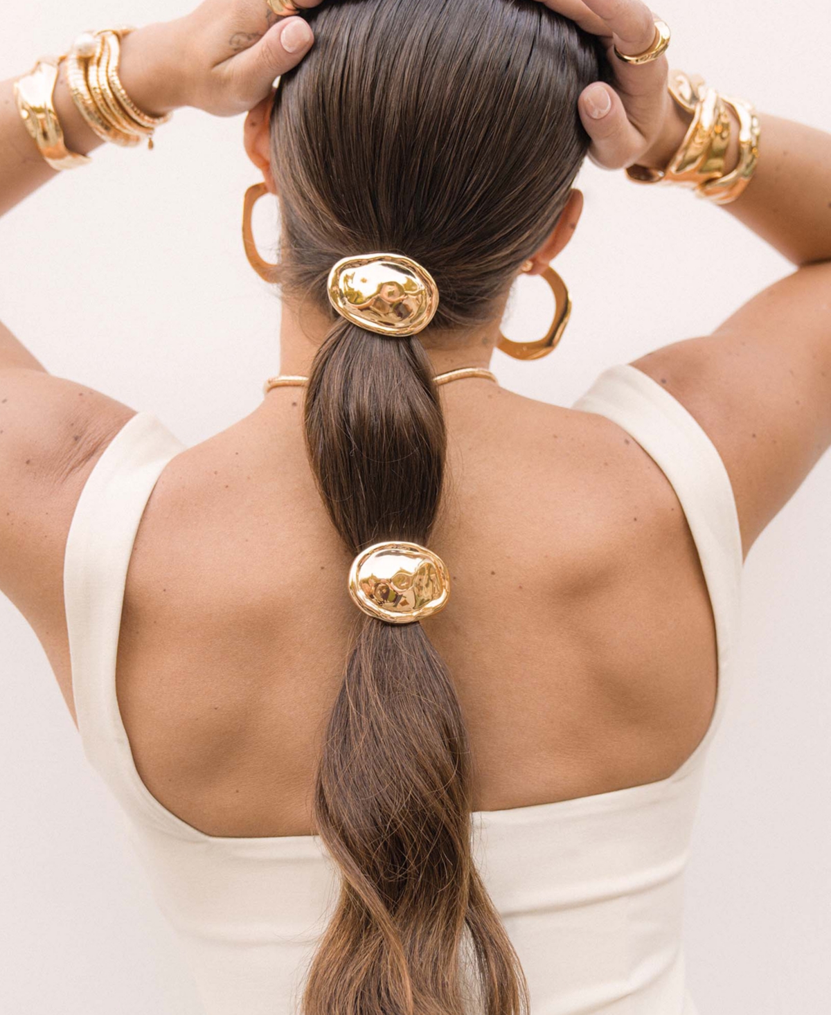 Ettika Oval Lux Hinge Barrette