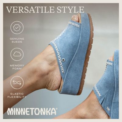 Women's Paislee Suede Wedge Sandals