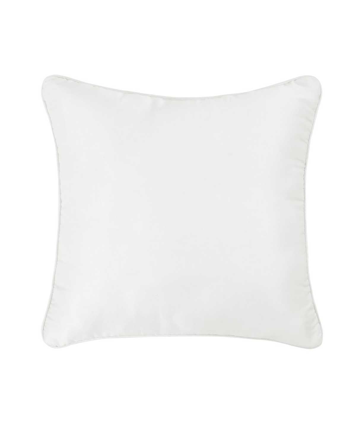 J Queen New York Brilliance Quilted Decorative Pillow, 20" X 20" In Ivory