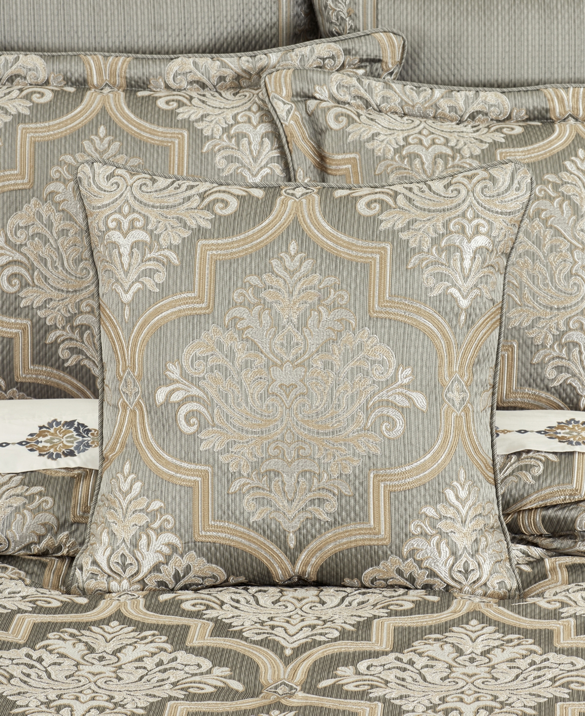 J Queen New York Martina Decorative Pillow, 20" X 20" In Sage