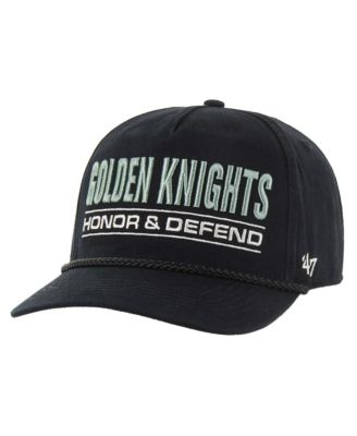 Men's Black Vegas Golden Knights OHT Military Appreciation Homeland Honor and Defend Hitch Adjustable Hat