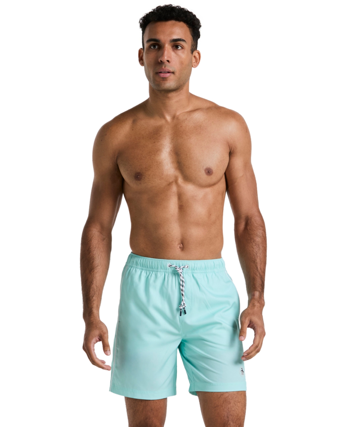 Men's Slim-Fit 7" Volley Swimsuit - Blue Wing Teal