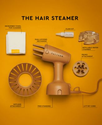 The Hair Steamer Handheld Treatment Tool With 2 Attachments