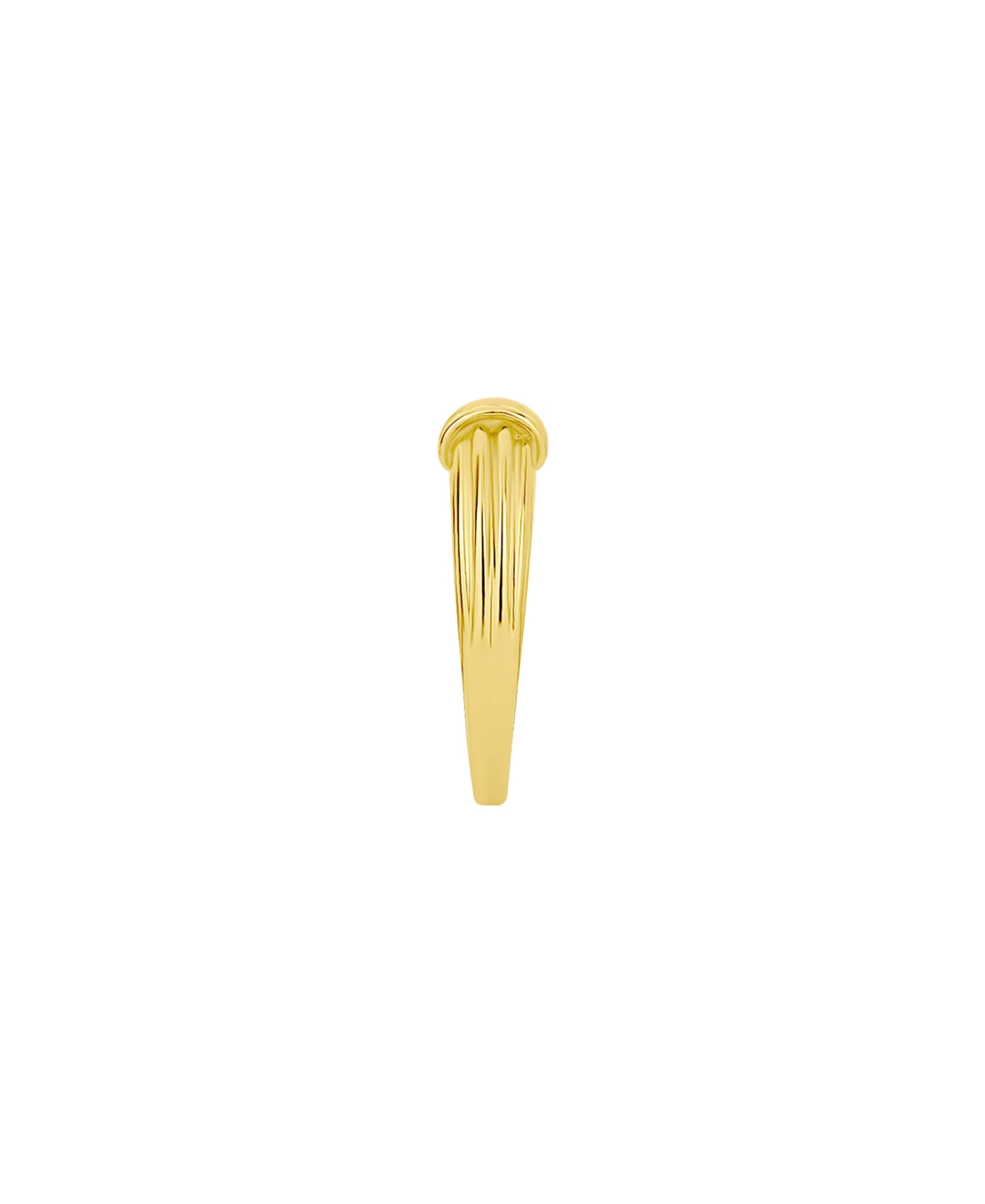 And Now This Gold Textured Statement Ring In Gold