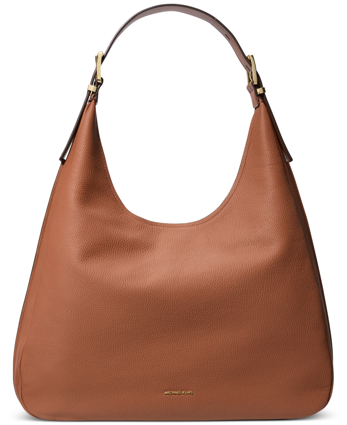 Michael Kors Nolita Large Hobo Shoulder Bag In Luggage