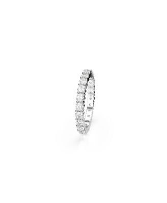 Crystal Round Cut Vittore Band Ring