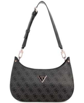GUESS Meridian Monogram Small Top Zip Shoulder Bag - Macy's